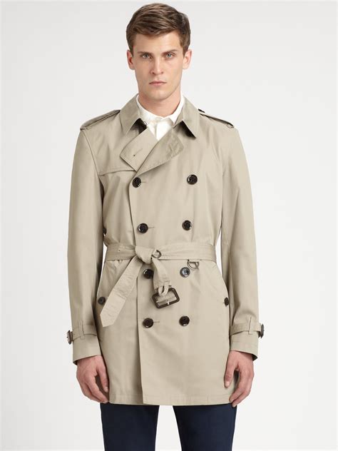 burberry raincoat mens|burberry double breasted raincoat men's.